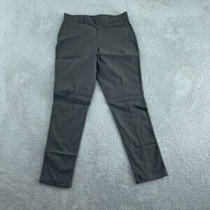 Mario Serrani Italy Textured Pull-On Pants M Green Rayon/Nylon/Spandex NWT 1723